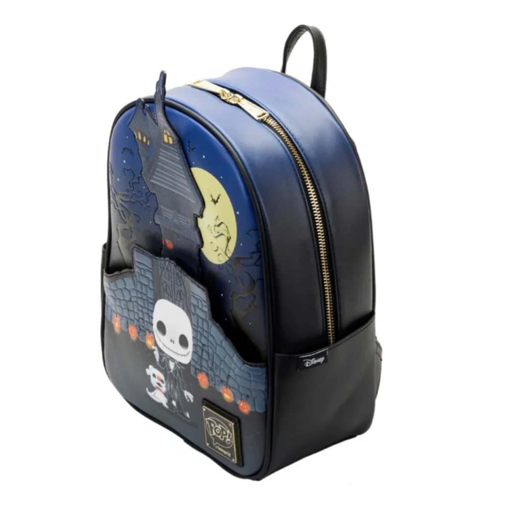 Loungefly Funko Pop Jack Skellington Mini Backpack and Wallet
